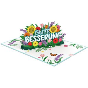 Produktbild für Grußkarten papercrush 3D Gute Besserung