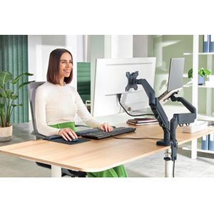 Produktbild für Monitorhalterung Leitz Ergo, VESA 75x75 &amp; 100x100 mm
