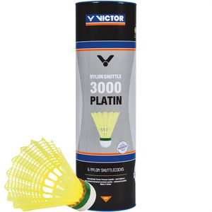 Badminton-Bälle VICTOR Nylon Shuttle 3000 Platin