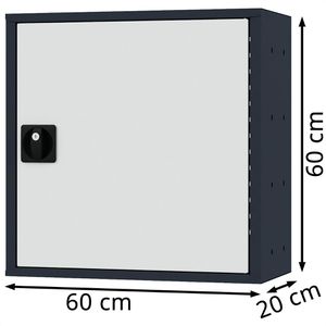 Produktbild für Werkzeugschrank Simplaflex CL6WHSF06, Metall, anthrazit / grau