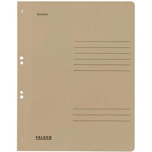 Ösenhefter Falken 80003916, A4, grau