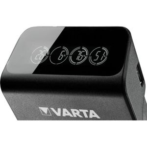 Produktbild für Akku-Ladegerät Varta LCD Plug Charger+, 57687