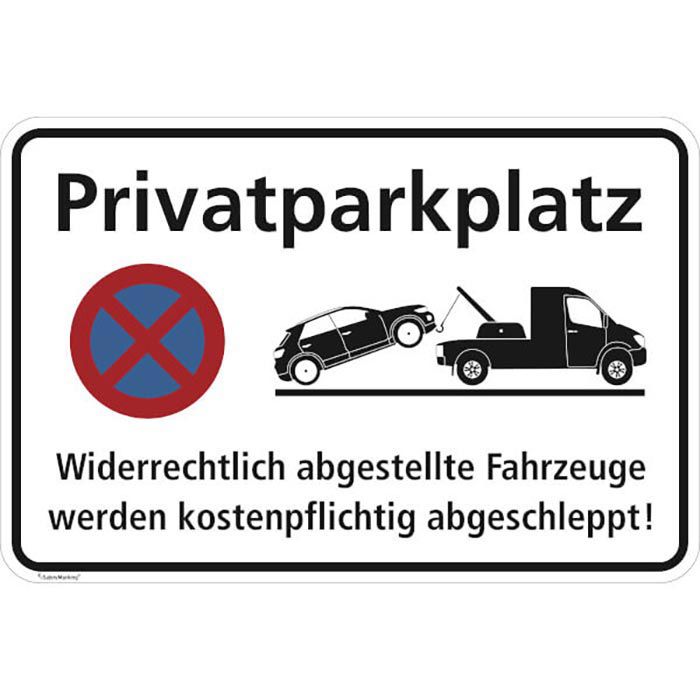 Hinweisschild Parkplatzschilder – günstig kaufen – Böttcher AG