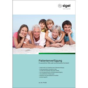 Produktbild für Patientenverfügung Sigel PV450