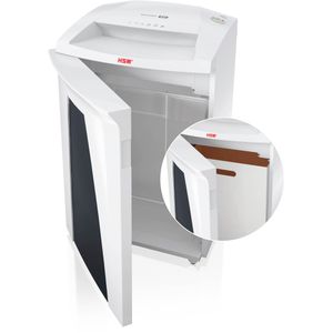 Produktbild für Aktenvernichter HSM Securio B32, 1825111, weiß, mit Rollen