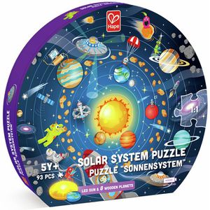 Produktbild für Puzzle Hape E1625, Sonnensystem mit LED-Sonne