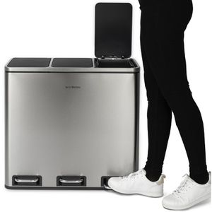 Produktbild für Mülleimer Les-Collectors N982, silber