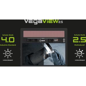 Produktbild für Schweißhelm Optrel Vegaview 2.5, Gebläseatemschutz
