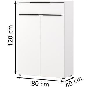 Produktbild für Aktenschrank Germania Mailand, 4369-84 aus Holz
