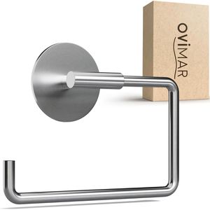 Toilettenpapierhalter ovimar Hammerodde, silber