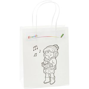 Produktbild für Geschenktüte TSI 80018 Ausmaltüten Weihnachten