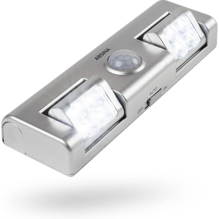 Absina LED-Unterbauleuchte 16,2 cm, kaltweiß, Bewegungsmelder