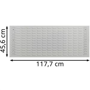 Produktbild für Werkzeugwand ADB 23023, lichtgrau, aus Metall