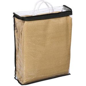 Produktbild für Sonnensegel Relaxdays beige, rechteckig