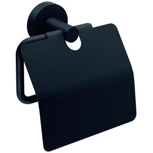 Toilettenpapierhalter Tesa Moon Black, schwarz