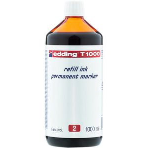 Nachfülltusche Edding T1000, rot