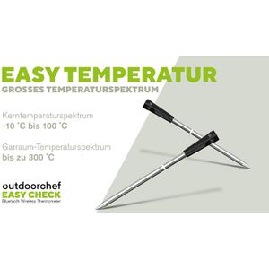 Produktbild für Fleischthermometer Outdoorchef 14.491.96, Easy Check Quadro