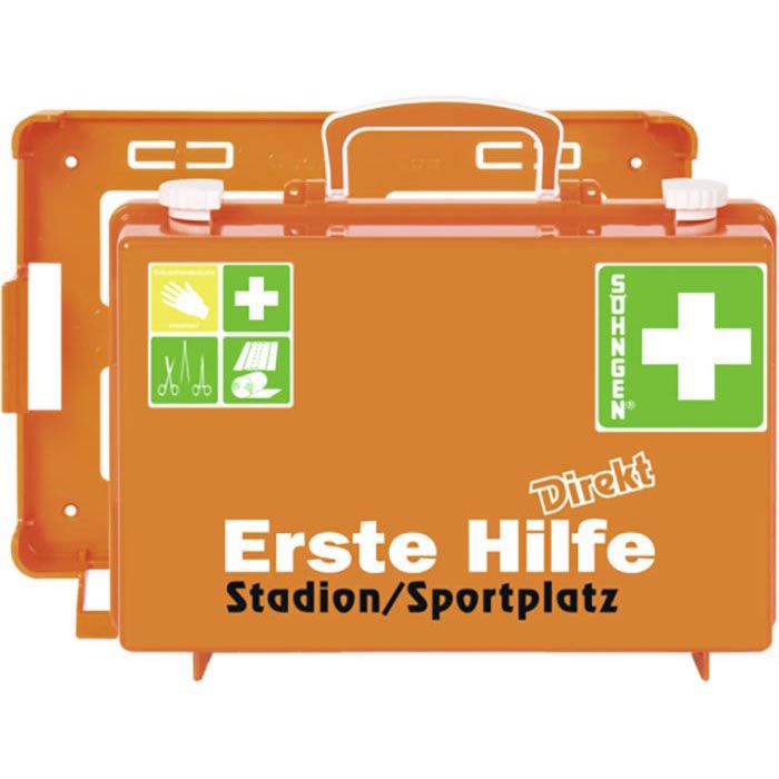 Söhngen Erste-Hilfe-Koffer DIREKT SN-CD, DIN 13157, Zusatz für Stadion,  Sportplatz – Böttcher AG