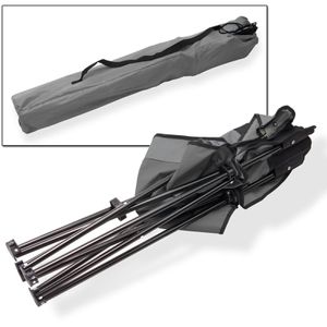 Produktbild für Campingstuhl DEMA 94052, grau, bis 100 kg