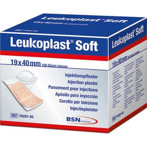 Produktbild für Pflaster Leukoplast Soft Injektion, 100 Strips