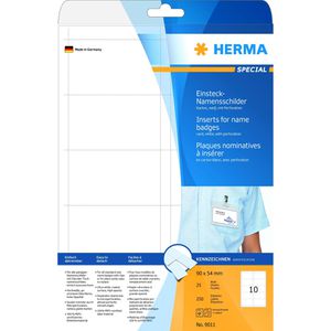 Einsteckschilder Herma 9011