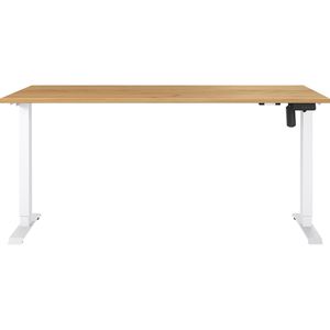 Produktbild für Schreibtisch Germania Profi 3.0, 8024-242, eiche / weiß