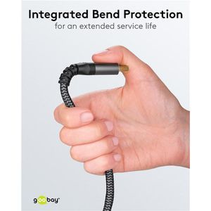 Produktbild für Displayport-Kabel Goobay 65269, 4K UHD, DP 1.2