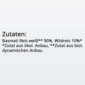 Produktbild für Reis Davert Basmati- &amp; Wildreis demeter, BIO