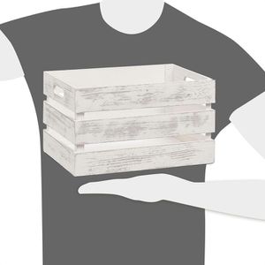 Produktbild für Holzkiste Zeller 15131 Aufbewahrungskiste, Holz