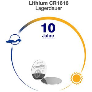 Produktbild für Knopfzelle Camelion CR1616