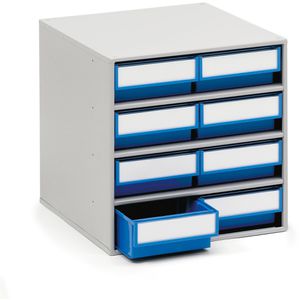 Kleinteilemagazin Treston 0840-6, aus Metall