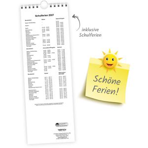 Produktbild für Streifenkalender Trötsch 2027805, Hunde