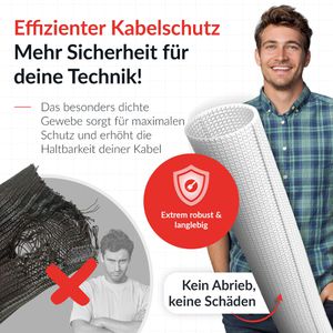 Produktbild für Kabelschlauch Label-the-cable LTC 5120, weiß