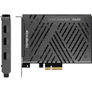 Produktbild für Capture-Card AVerMedia Live Gamer DUO, intern, 240 FPS, 4K60