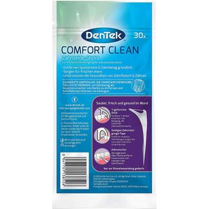 Produktbild für Zahnseide DenTek Comfort Clean, Y-Form, ungewachst