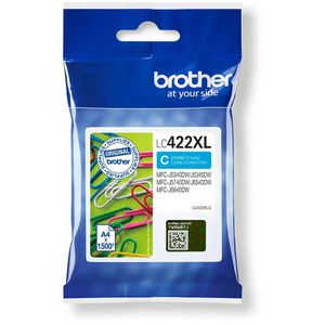 Produktbild für Tinte Brother LC-422XLC cyan