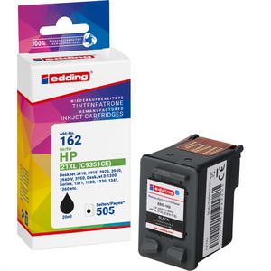 Produktbild für Tinte Edding EDD-162 für HP 21XL, C9351CE