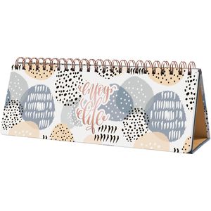 Produktbild für Tischkalender Sigel JP101, Jolie Apricot Inspiration, quer