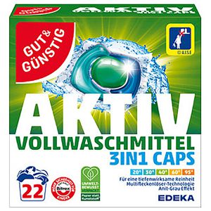 Waschmittel Gut&Günstig Vollwaschmittel Aktiv
