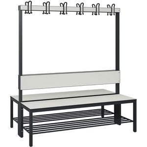 Produktbild für Umkleidebank CP-Möbel 8061-210, Sitzfläche Holz, 150 cm