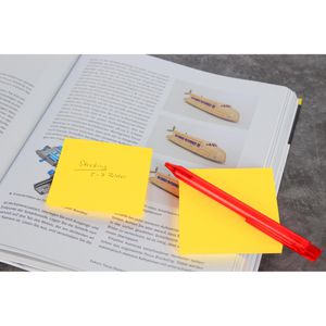 Produktbild für Haftnotizen Q-Connect KF10514, neongelb