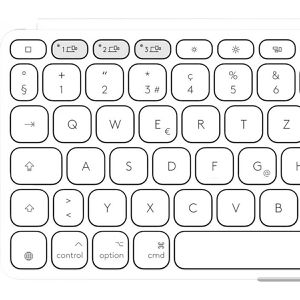 Produktbild für Tastatur Logitech Keys-To-Go 2