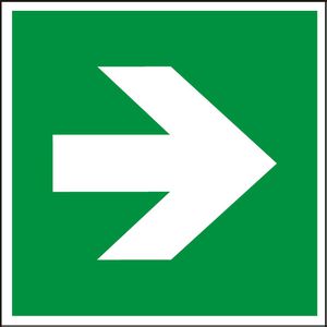 Hinweisschild Abtec ISO 7010 E006, Folie