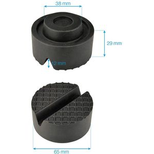 Produktbild für Gummiauflage Cartrend 10282, für Wagenheber