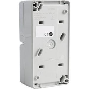 Produktbild für Steckdose Jung 822 NAWSL, WG 800, IP44, Aufputz