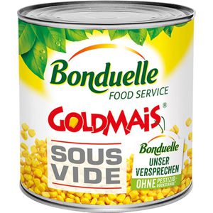Bonduelle Gemüsekonserve Goldmais, jung, zart, natursüß, 1775g
