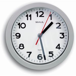 Wanduhr Maul Maulstep, Kunststoff, analog, Quarzuhr
