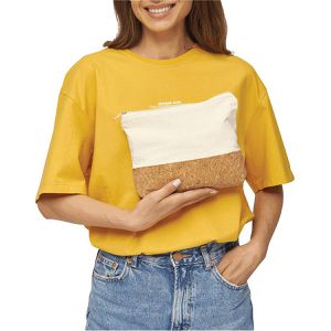 Produktbild für Kosmetiktasche Böttcher-AG Cork Use, weiß / braun