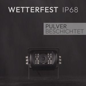 Produktbild für Rückfahrkamera VSG24 Camper 24100, schwarz