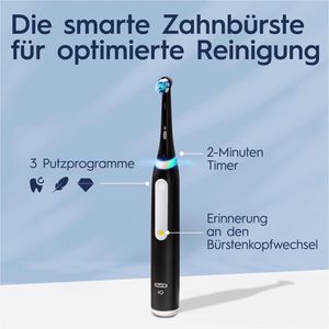 Oral-B Elektrische-Zahnbürste iO Series 3, Duopack, Black/Pink, 3 Putzmodi,  2 Zahnbürsten – Böttcher AG